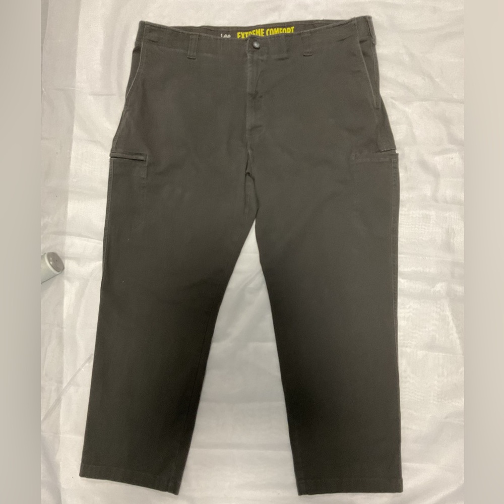 EUC Lee Performance Series Extreme Comfort Straight Fit Jeans 44 x 30 Dark Olive